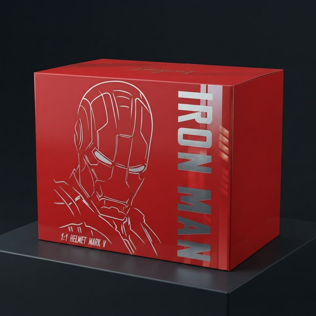 Casco Iron Man Mk5 Eletronico 1:1 – Controllo Vocale e Touch