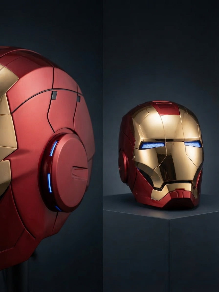 Casco Iron Man Mk5 Eletronico 1:1 – Controllo Vocale e Touch