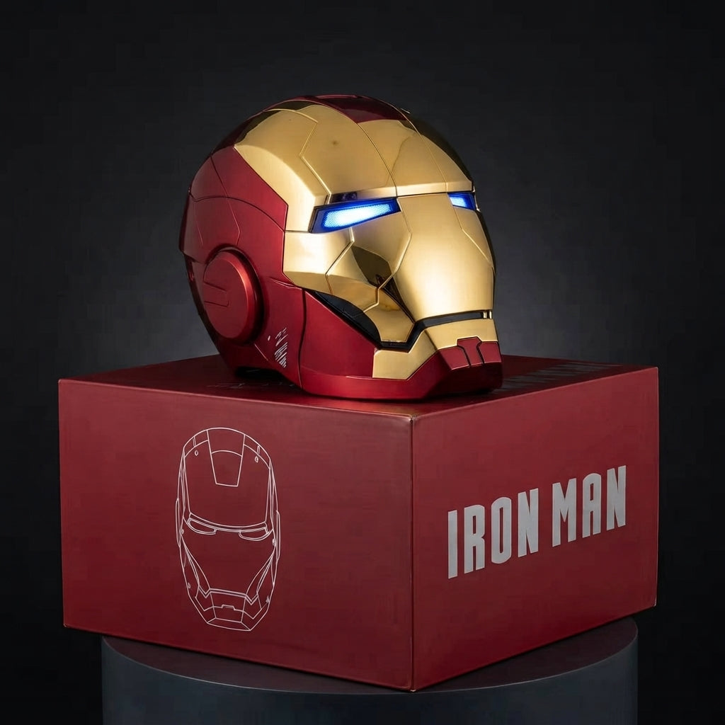 Casco Iron Man Mk5 Eletronico 1:1 – Controllo Vocale e Touch