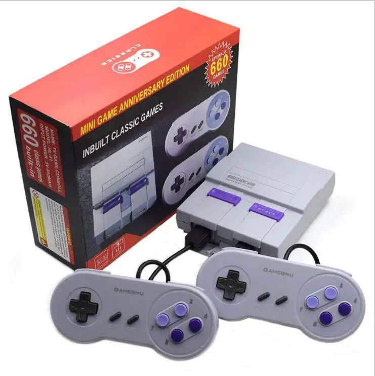Console Retro Mini TV 660 Giochi Integrati | 2 Controller Plug & Play 🎮