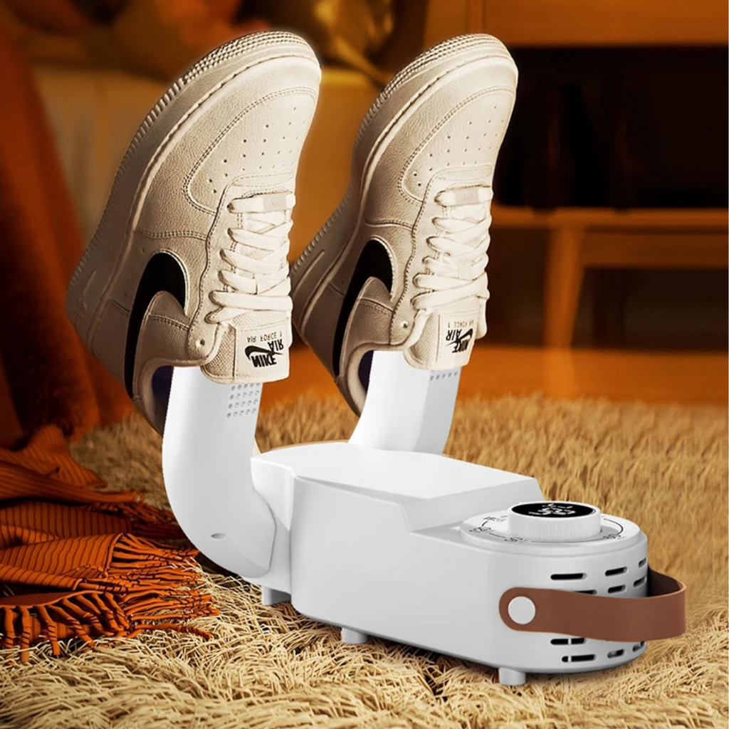 Asciuga Scarpe Elettrico Portatile 120W Timer Intelligente Pieghevole