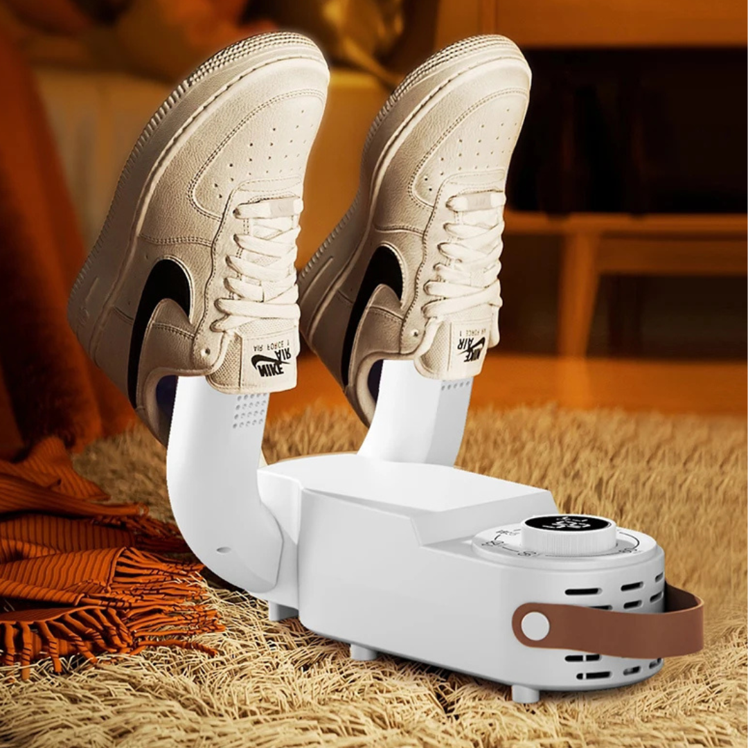 Asciuga Scarpe Elettrico Portatile 120W Timer Intelligente Pieghevole