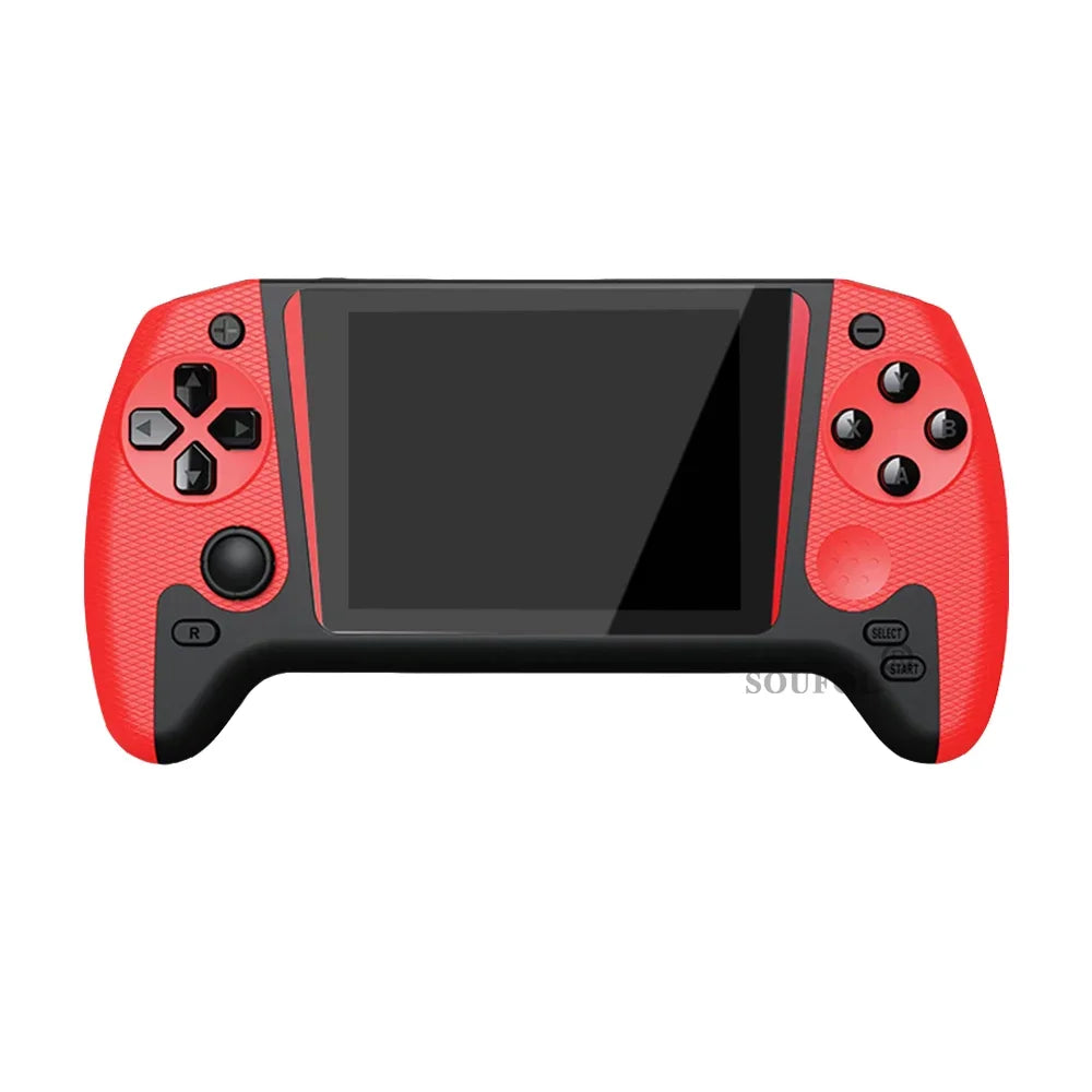 Console Portatile Retro Q21 3.5" LCD 500 Giochi, Batteria 1200mAh, TV Output