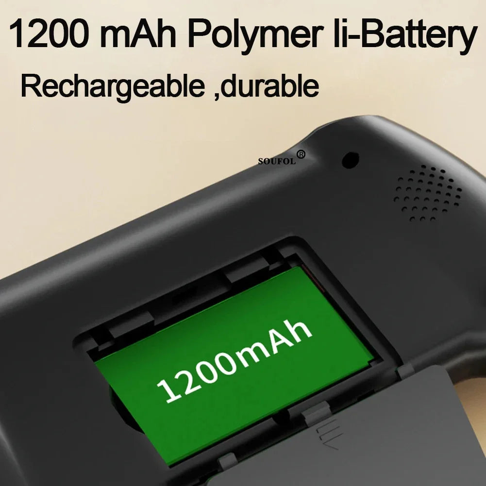 Console Portatile Retro Q21 3.5" LCD 500 Giochi, Batteria 1200mAh, TV Output