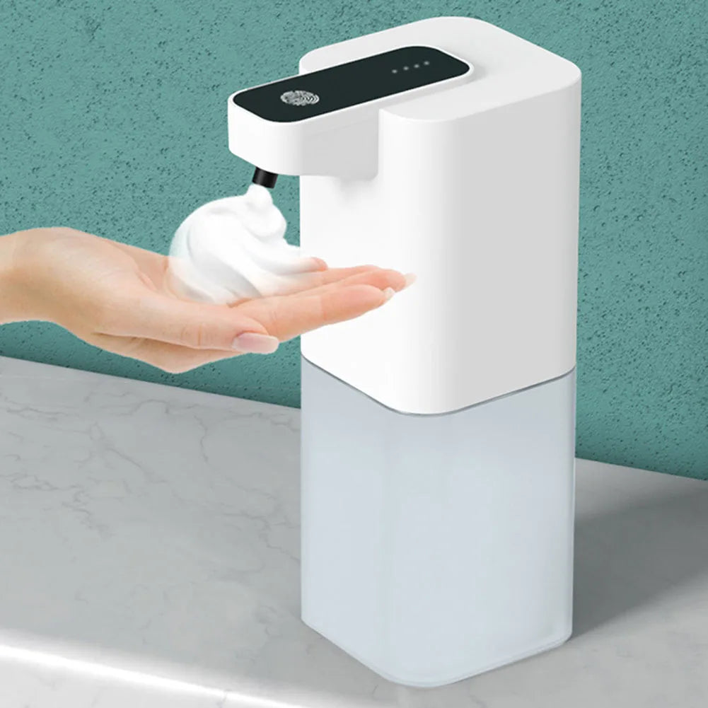 Dispenser Sapone Automatico Touchless 400ml Ricaricabile Sensore Infrarossi