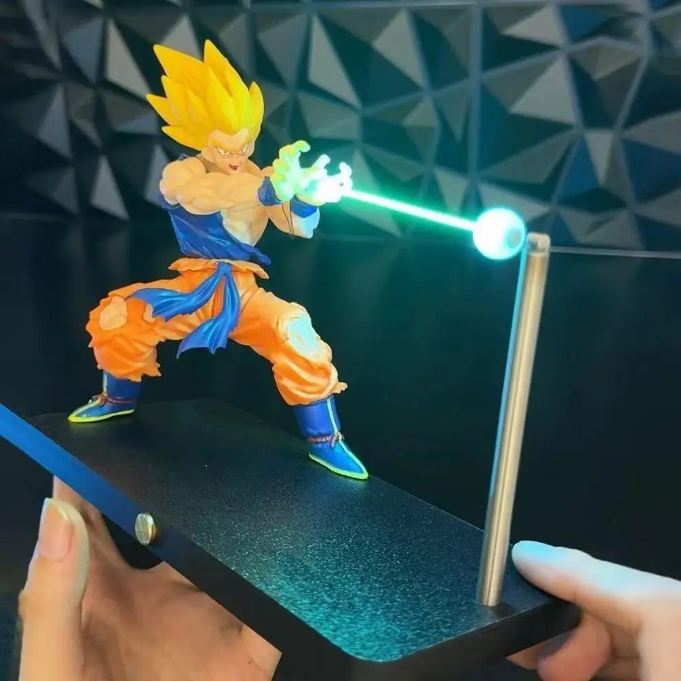 Lampada Goku Dragon Ball 3D LED Magnetica – Idea Regalo Anime
