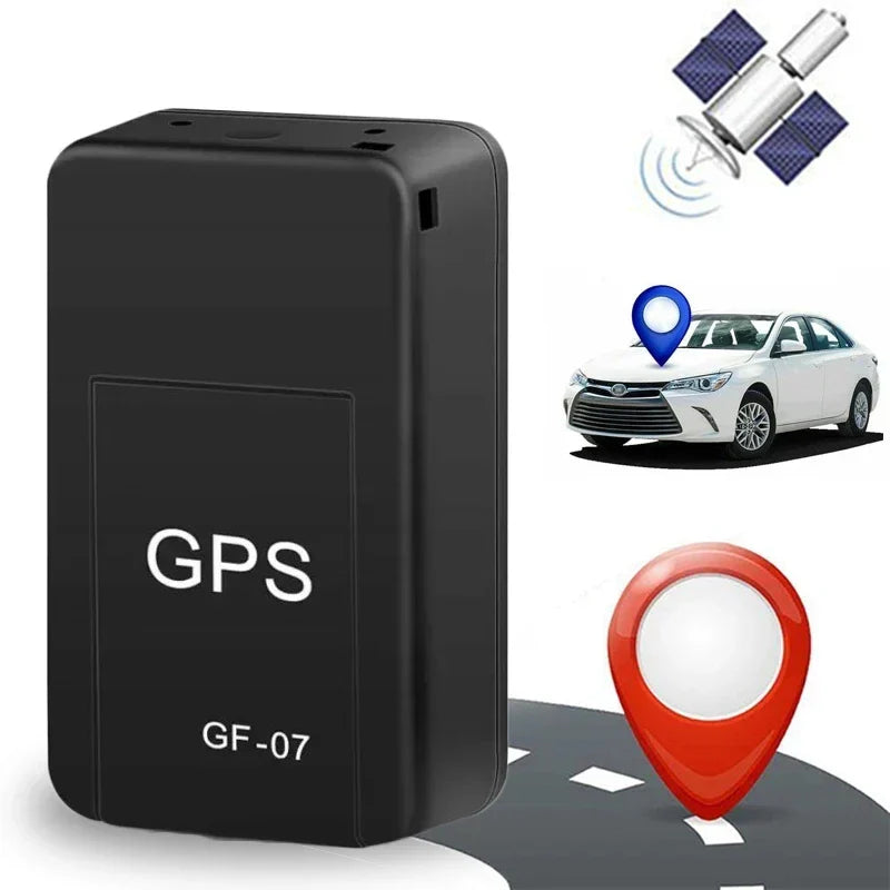 GPS magnetico GF07 Tracker per auto, antifurto portatile con posizionamento preciso