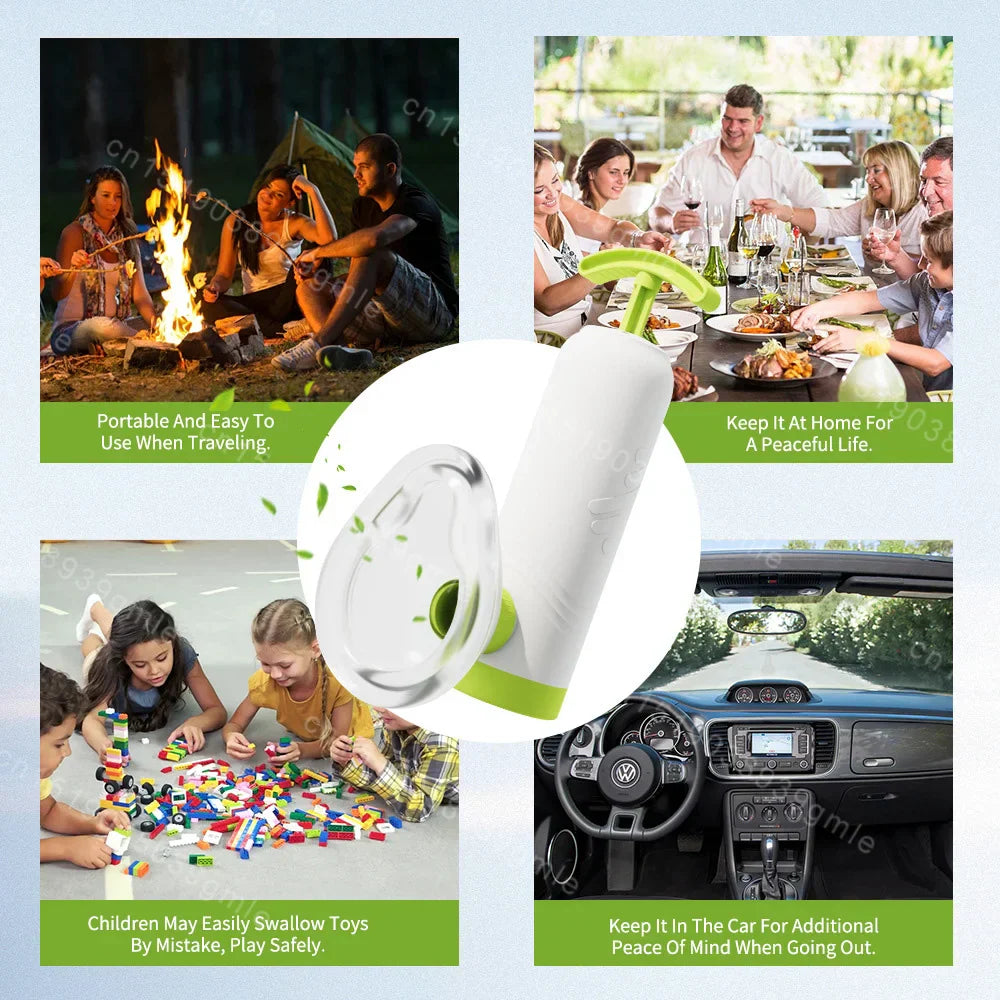 Dispositivo Anti Soffocamento con Aspirazione | Kit Emergenza Adulti e Bambini