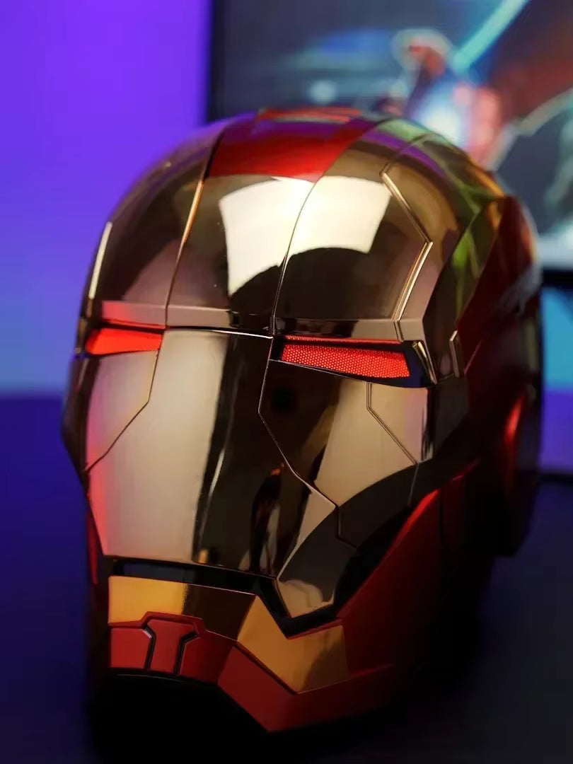 Casco Iron Man Mk5 Eletronico 1:1 – Controllo Vocale e Touch