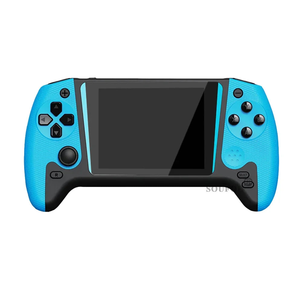 Console Portatile Retro Q21 3.5" LCD 500 Giochi, Batteria 1200mAh, TV Output