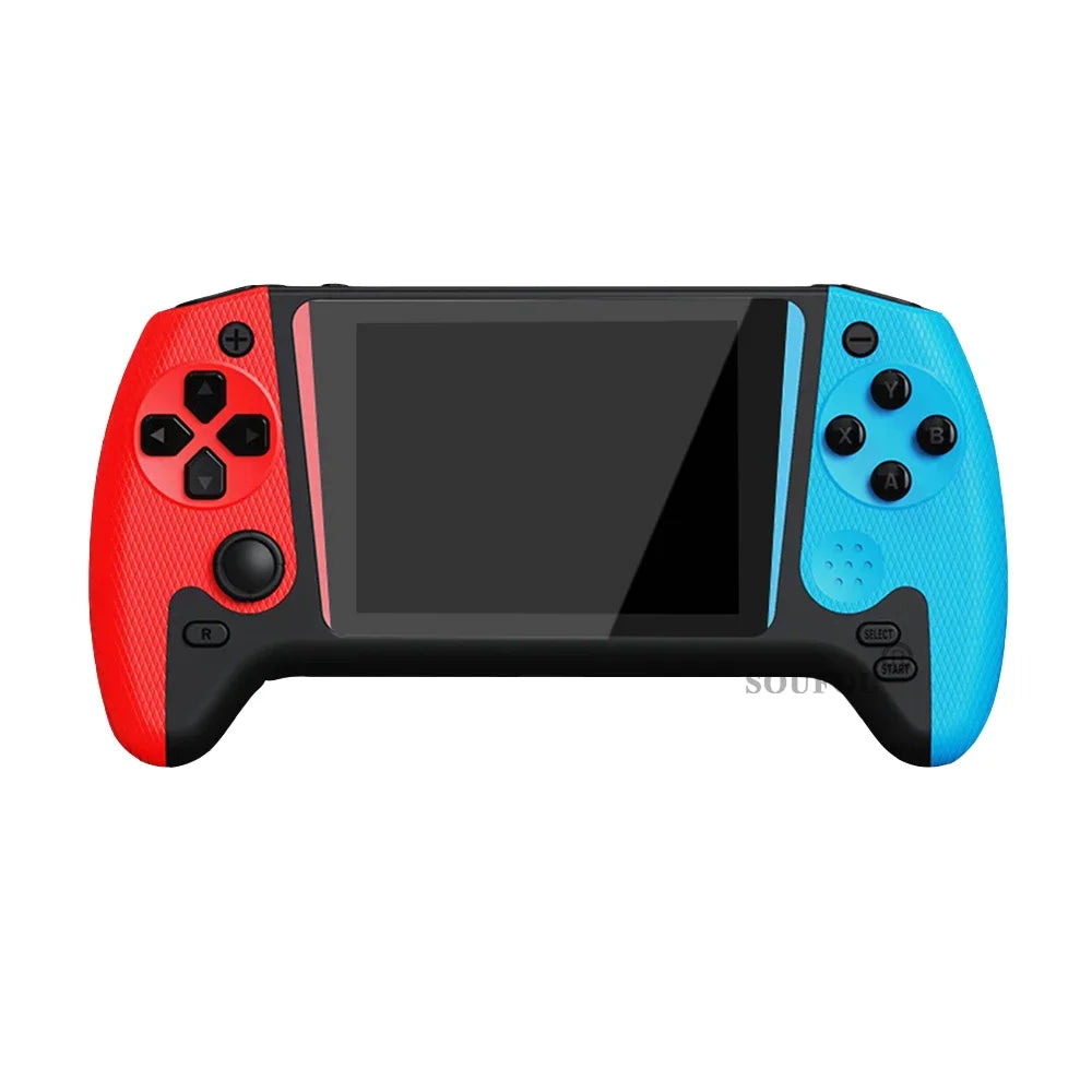 Console Portatile Retro Q21 3.5" LCD 500 Giochi, Batteria 1200mAh, TV Output