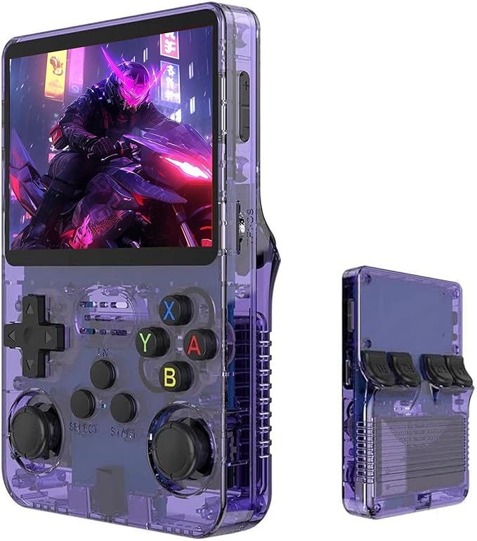 Videogiochi Retro R36S Console Portatile 64GB con 15000 Giochi Schermo 3,5