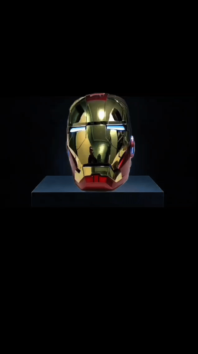 Casco Iron Man Mk5 Eletronico 1:1 – Controllo Vocale e Touch